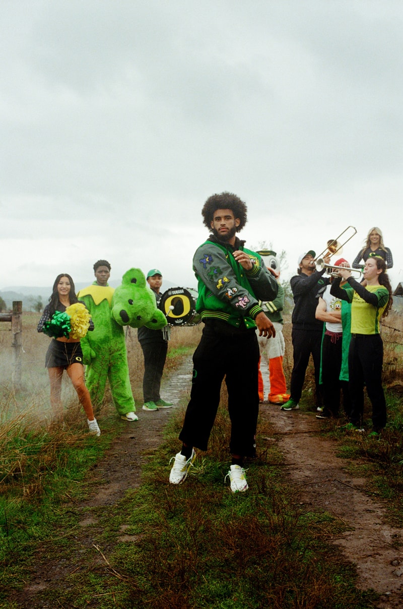 Grateful Dead x University of Oregon x Nike Air Max 90 "Grateful Ducks" IM2511-100 Sail/Yellow Strike-Green Shock