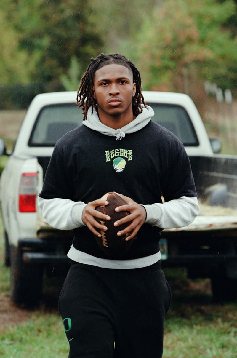 Grateful Dead x University of Oregon x Nike Air Max 90 "Grateful Ducks" IM2511-100 Sail/Yellow Strike-Green Shock