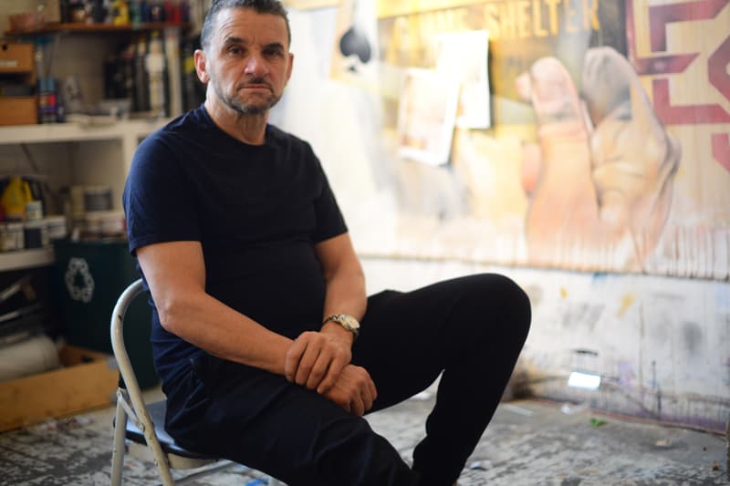 lee quinones outside is america woodbury house london exhibition artworks paintings murals