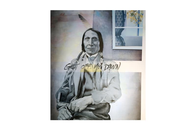 lee quinones outside is america woodbury house london exhibition artworks paintings murals