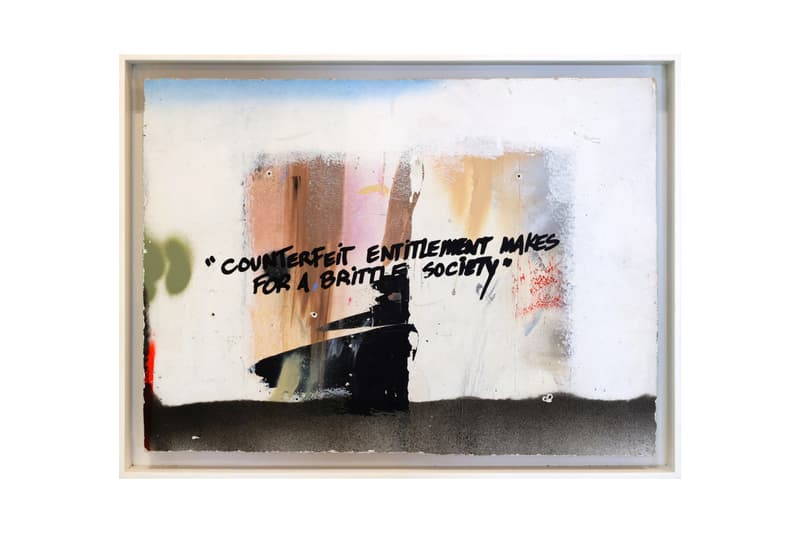 lee quinones outside is america woodbury house london exhibition artworks paintings murals