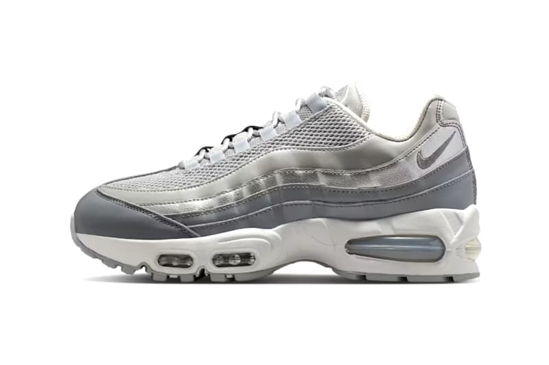 Nike Air Max 95 “Grey Fog/Particle Grey” Release Info IB6398-001 Grey Fog/Particle Grey-Photon Dust-Metallic Silver