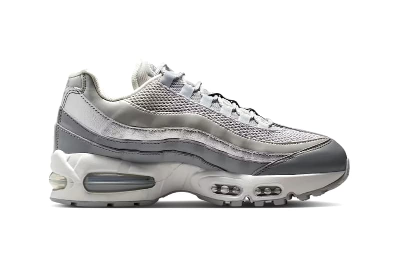 Nike Air Max 95 “Grey Fog/Particle Grey” Release Info IB6398-001 Grey Fog/Particle Grey-Photon Dust-Metallic Silver