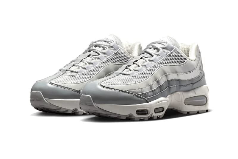 Nike Air Max 95 “Grey Fog/Particle Grey” Release Info IB6398-001 Grey Fog/Particle Grey-Photon Dust-Metallic Silver