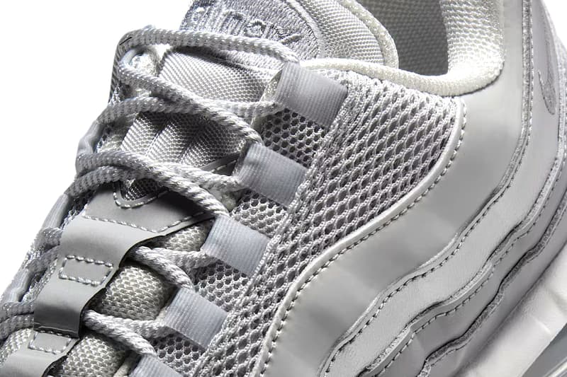 Nike Air Max 95 “Grey Fog/Particle Grey” Release Info IB6398-001 Grey Fog/Particle Grey-Photon Dust-Metallic Silver