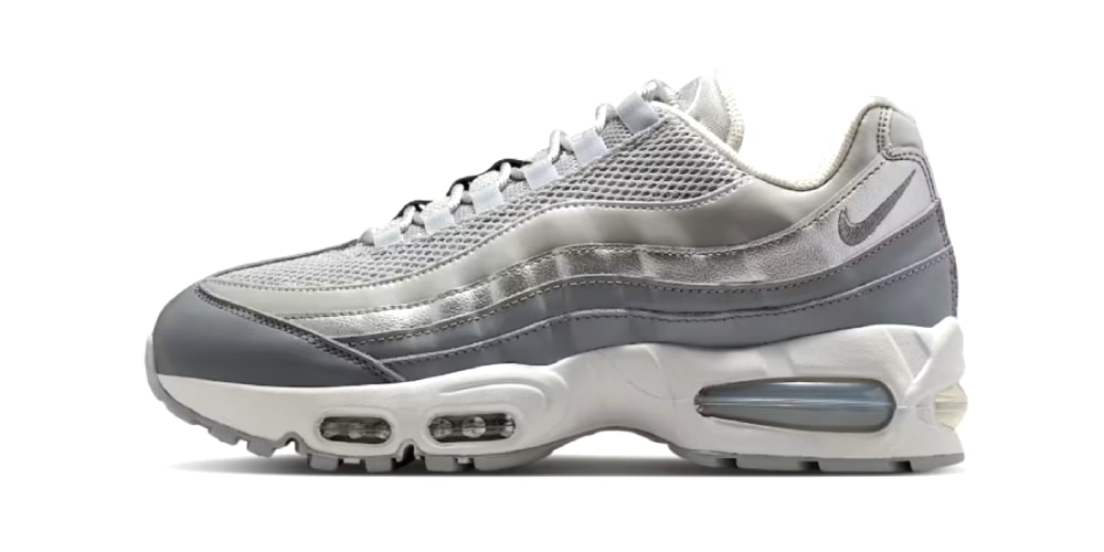 Timeless Tones Hit the Nike Air Max 95 “Grey Fog/Particle Grey”