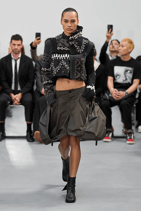 sacai Spring Summer 2026 Paris Fashion Week womenswear chitose abe runway show