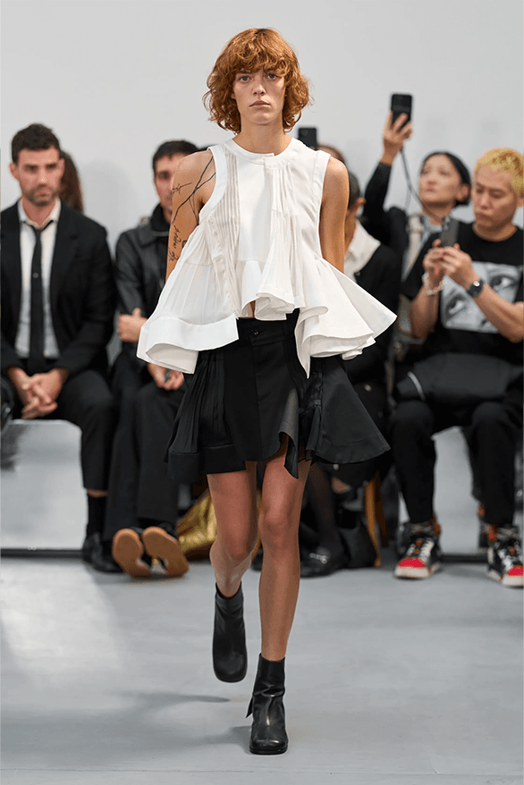 sacai Spring Summer 2026 Paris Fashion Week womenswear chitose abe runway show