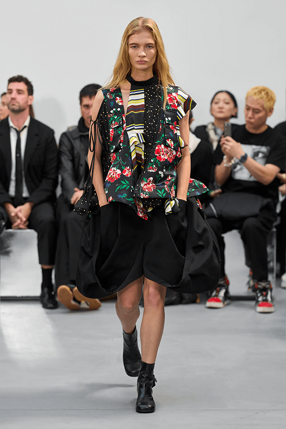 sacai Spring Summer 2026 Paris Fashion Week womenswear chitose abe runway show