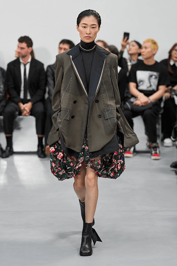 sacai Spring Summer 2026 Paris Fashion Week womenswear chitose abe runway show