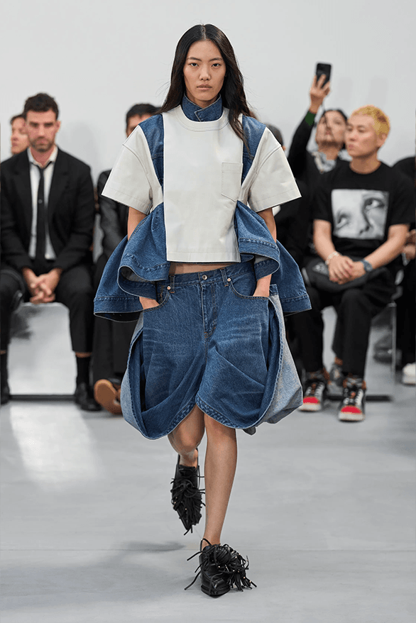 sacai Spring Summer 2026 Paris Fashion Week womenswear chitose abe runway show