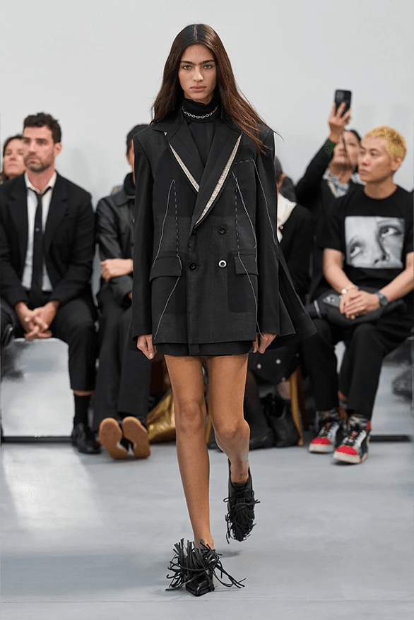 sacai Spring Summer 2026 Paris Fashion Week womenswear chitose abe runway show