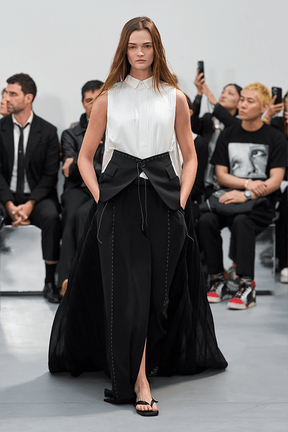 sacai Spring Summer 2026 Paris Fashion Week womenswear chitose abe runway show