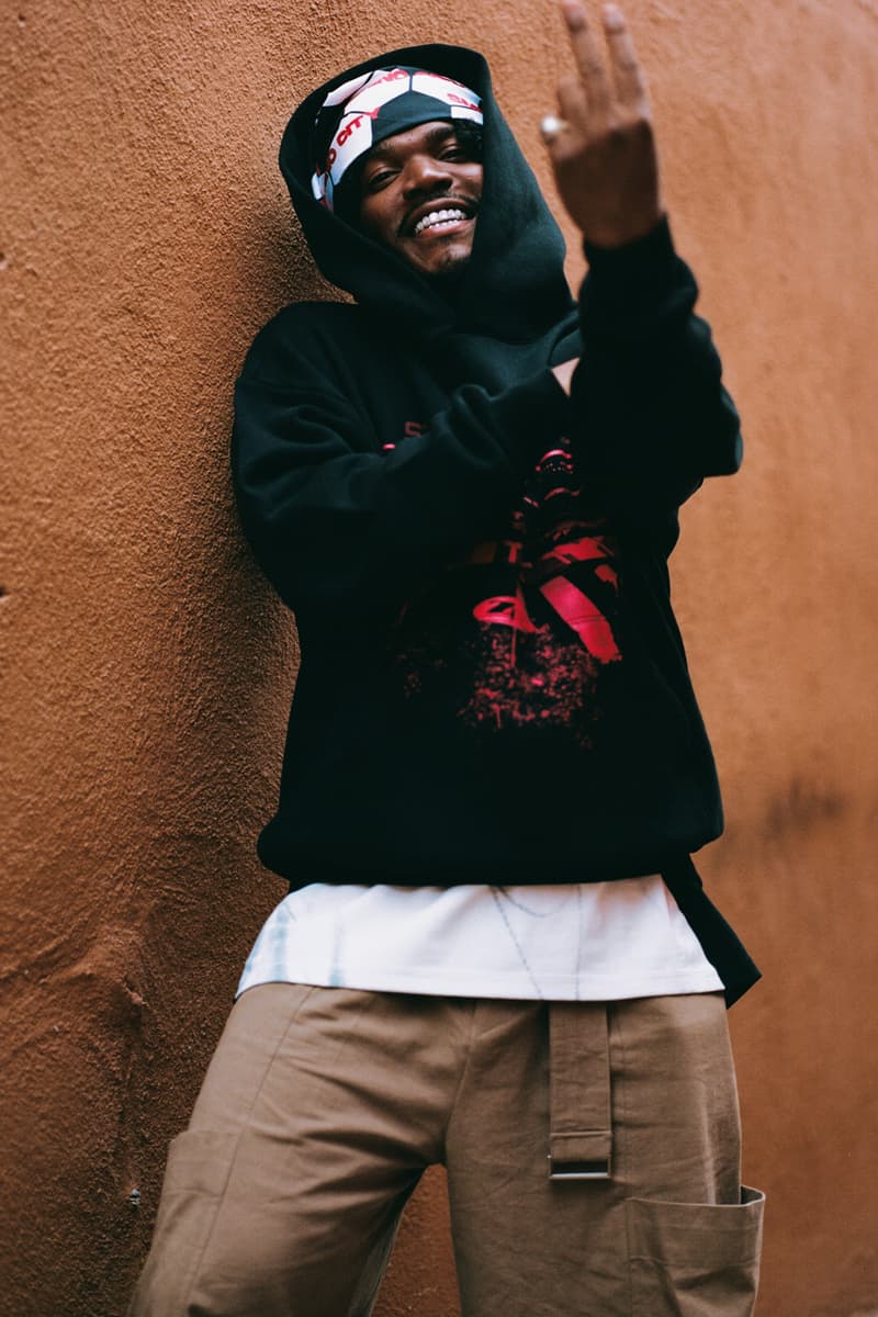 Smino Brings the St. Louis Soul to His Home Team's Goal mls soccer football team drop link release info kit hoodie bandana collab 