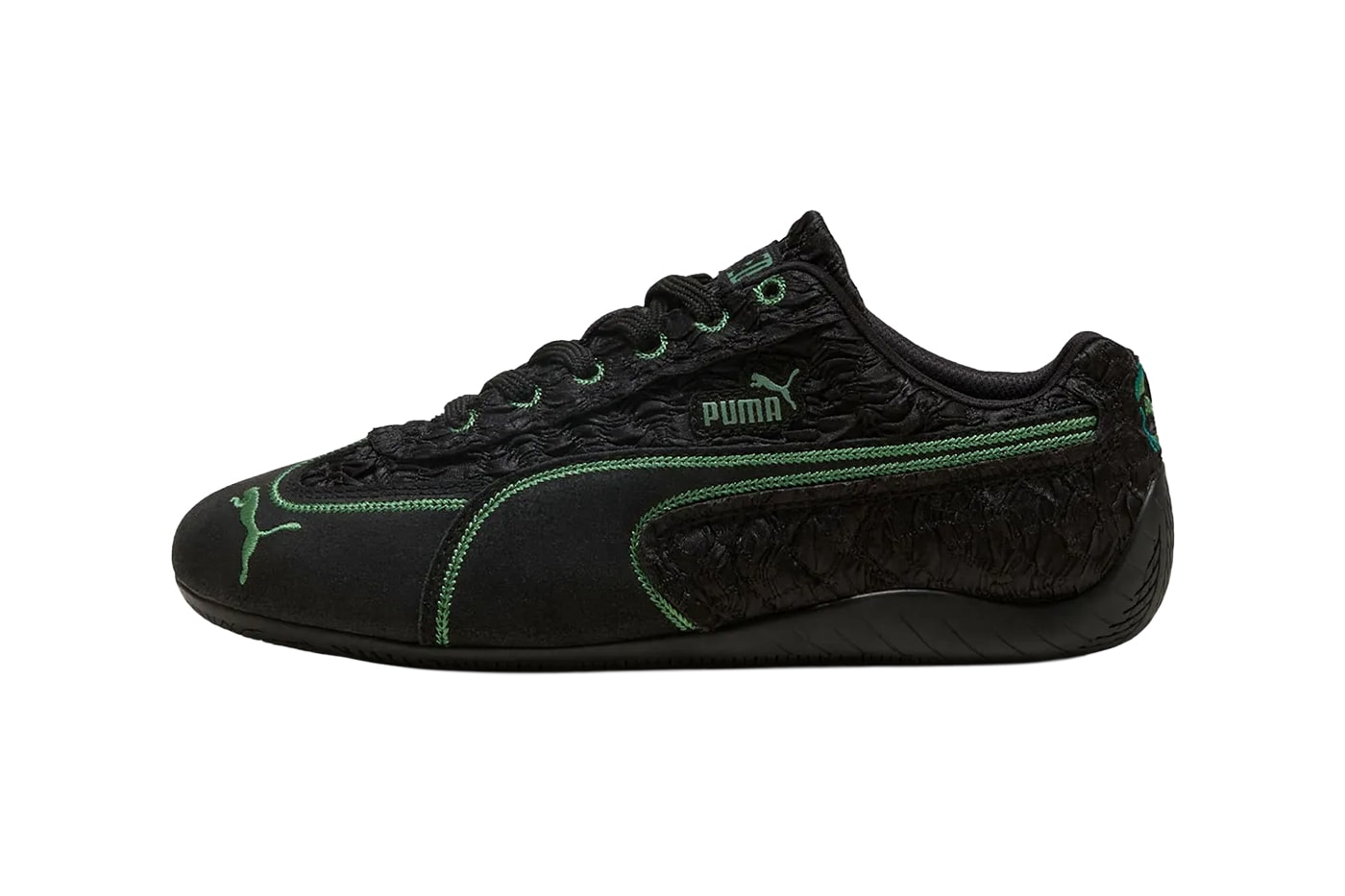Wicked Puma Speedcat OG Collection 407132-01 407137-01 407135-01 Release Info Lilac Crush/Silver Mist-Intense Lavender, Black/Deep Forest-Dark Myrtle, Silver/Cool Mid Gray-Flat Dark Gray