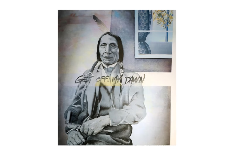 lee quinones outside is america woodbury house london exhibition artworks paintings murals 