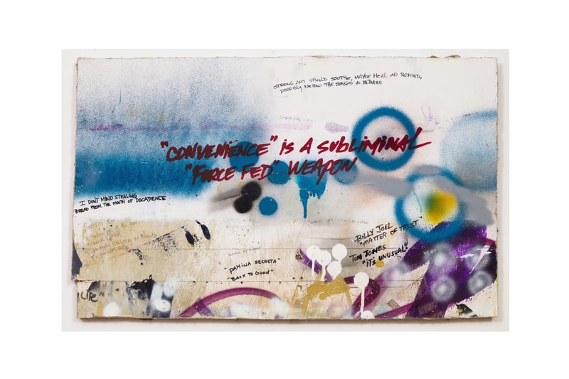 lee quinones outside is america woodbury house london exhibition artworks paintings murals 