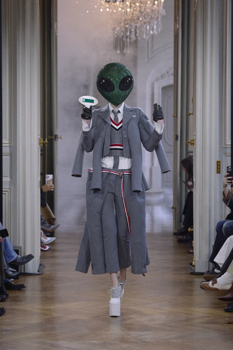 Thom Browne Spring Summer 2026 Paris Fashion Week womenswear aliens runway show