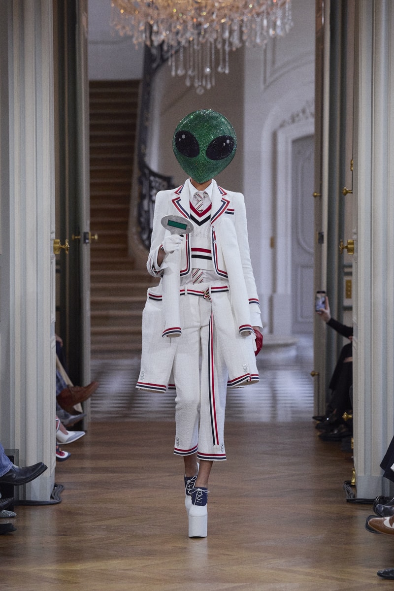 Thom Browne Spring Summer 2026 Paris Fashion Week womenswear aliens runway show