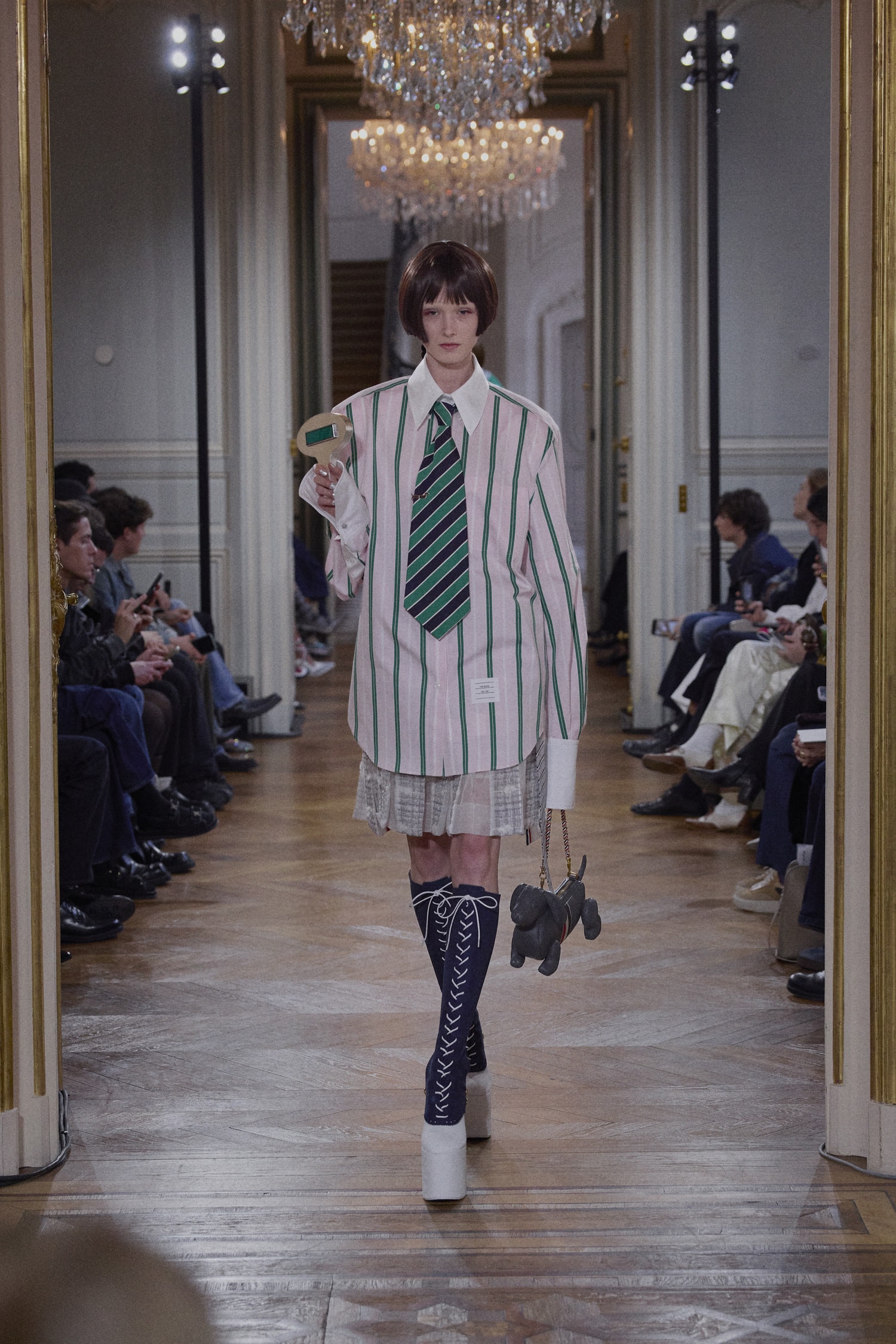 Thom Browne Spring Summer 2026 Paris Fashion Week womenswear aliens runway show