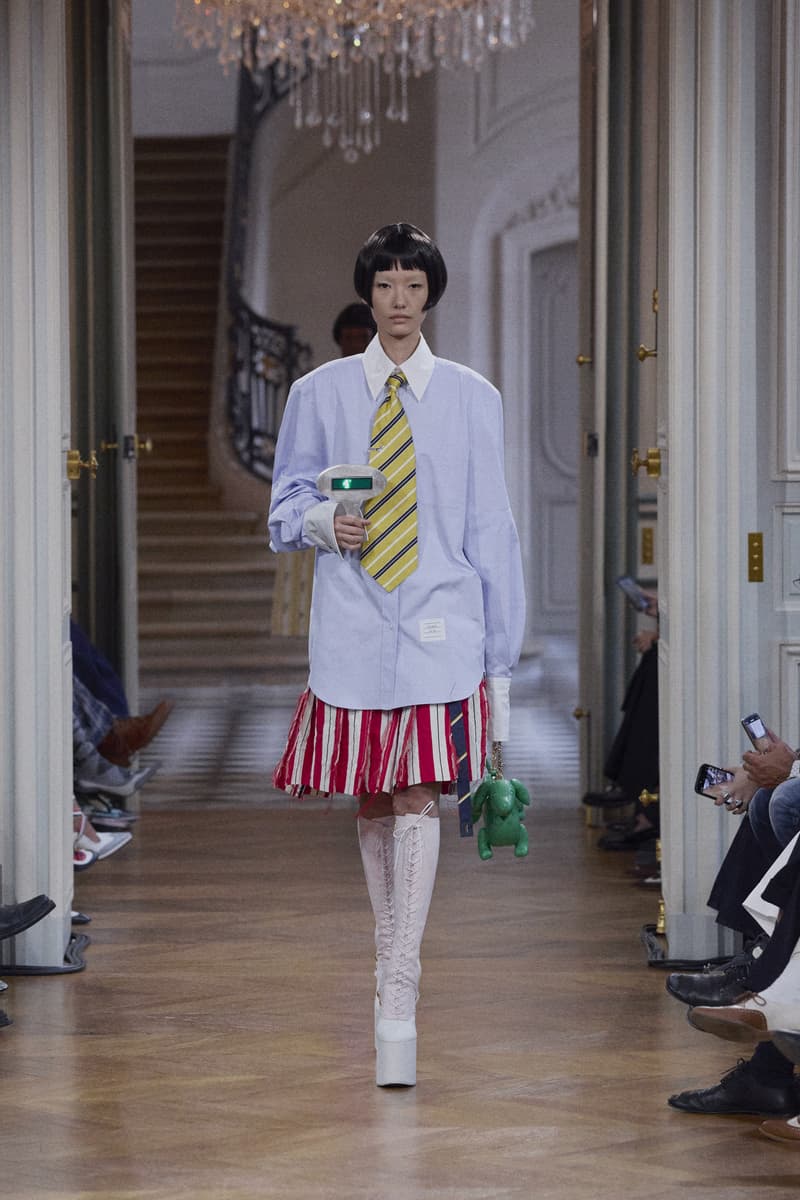 Thom Browne Spring Summer 2026 Paris Fashion Week womenswear aliens runway show