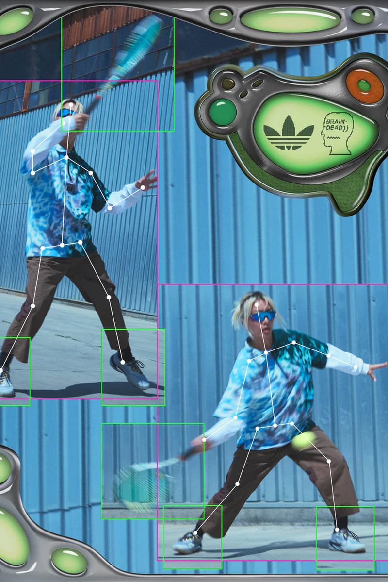 Brain Dead adidas Barricade 13 Tennis Capsule Release 