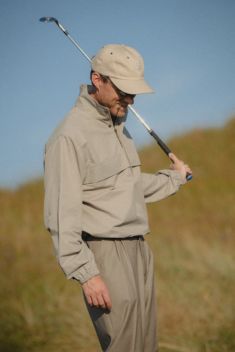 late nine golf apparel brand profile introduction collection sweden minimal scandinavian style polo pants trouser vest sweater knitwear hat