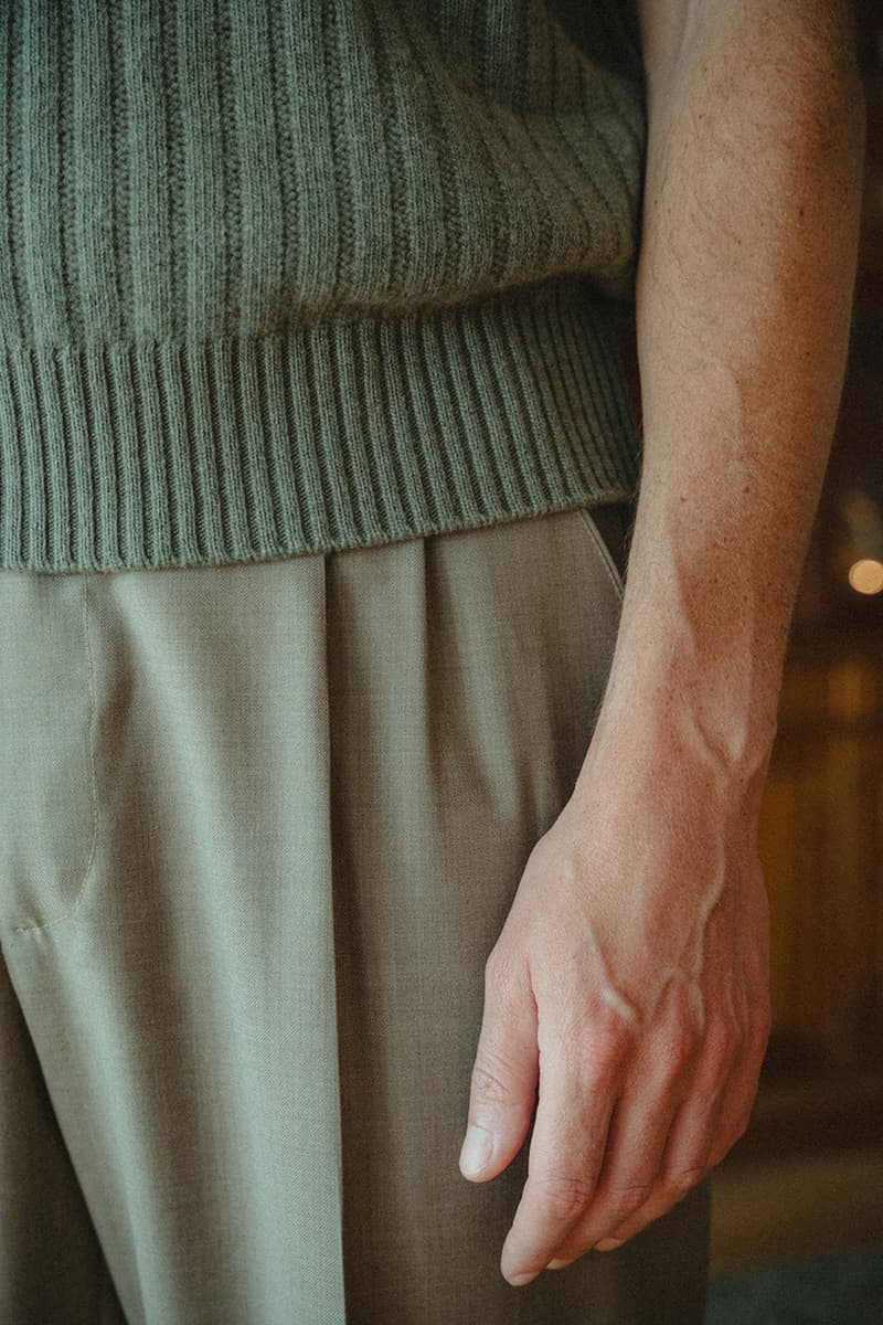 late nine golf apparel brand profile introduction collection sweden minimal scandinavian style polo pants trouser vest sweater knitwear hat