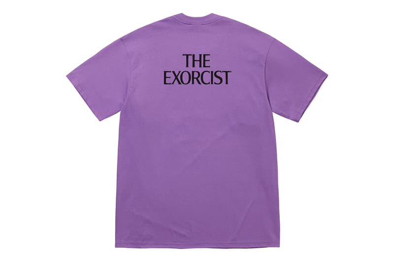 Supreme Fall 2025 Tees Release Info seven new graphics the exorcist all dogs go to heaven