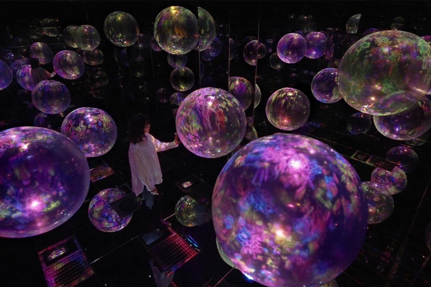 Universe of Existence Universe of Perception teamLab Biovortex Kyoto Opening Info