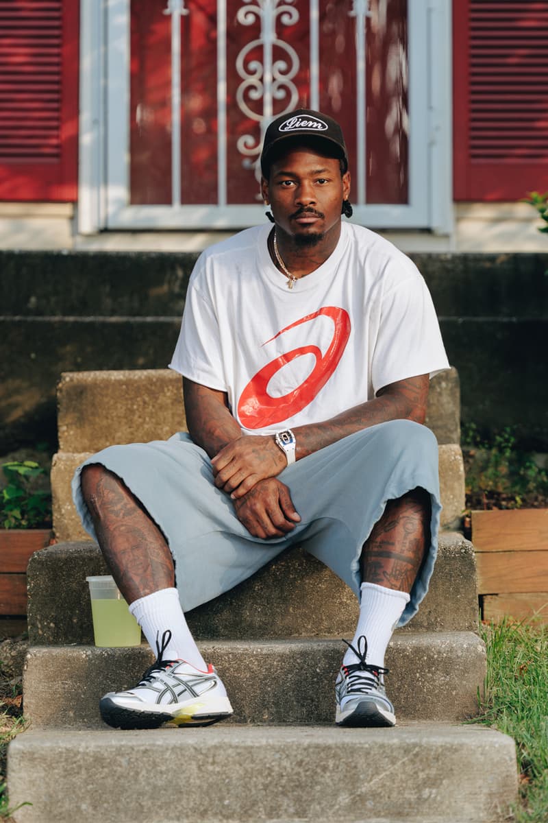 ASICS Stefon Diggs GEL-DS Trainer 14 Black White Colorways Campaign Launch Party 