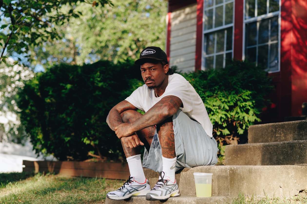 ASICS Stefon Diggs GEL-DS Trainer 14 Black White Colorways Campaign Launch Party