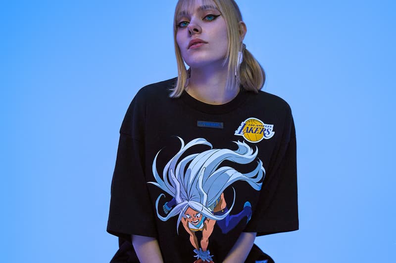 'My Hero Academia' and the NBA Team Up for Second Collaboration Collection Izuku Midoriya - Boston Celtics  Katsuki Bakugo - New York Knicks  Ochaco Uraraka - Miami Heat  Shoto Todoroki - Philadelphia 76ers  Eijiro Kirishima - Chicago Bulls  Endeavor - Golden State Warriors  Mirko - Los Angeles Lakers nbalab hyperfly crunchyroll