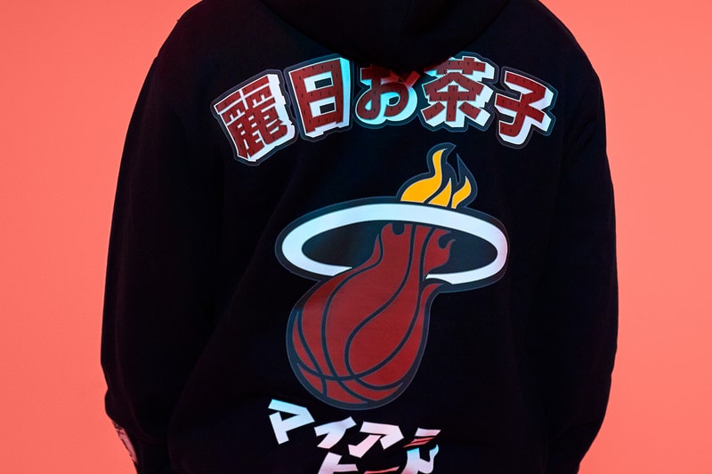 'My Hero Academia' and the NBA Team Up for Second Collaboration Collection Izuku Midoriya - Boston Celtics  Katsuki Bakugo - New York Knicks  Ochaco Uraraka - Miami Heat  Shoto Todoroki - Philadelphia 76ers  Eijiro Kirishima - Chicago Bulls  Endeavor - Golden State Warriors  Mirko - Los Angeles Lakers nbalab hyperfly crunchyroll