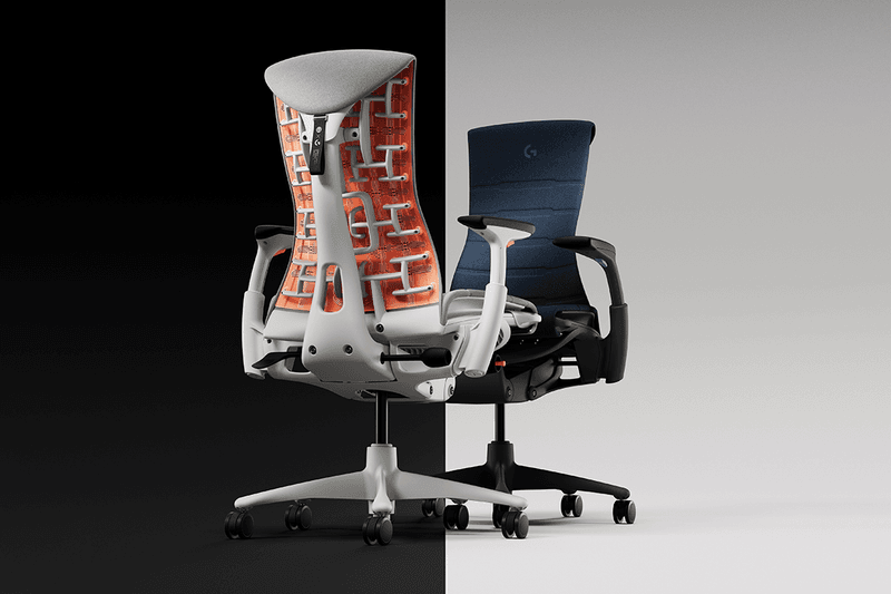 Herman Miller Introduces New 'Ignite' and 'Nova' Colorways for the Embody Gaming Chair