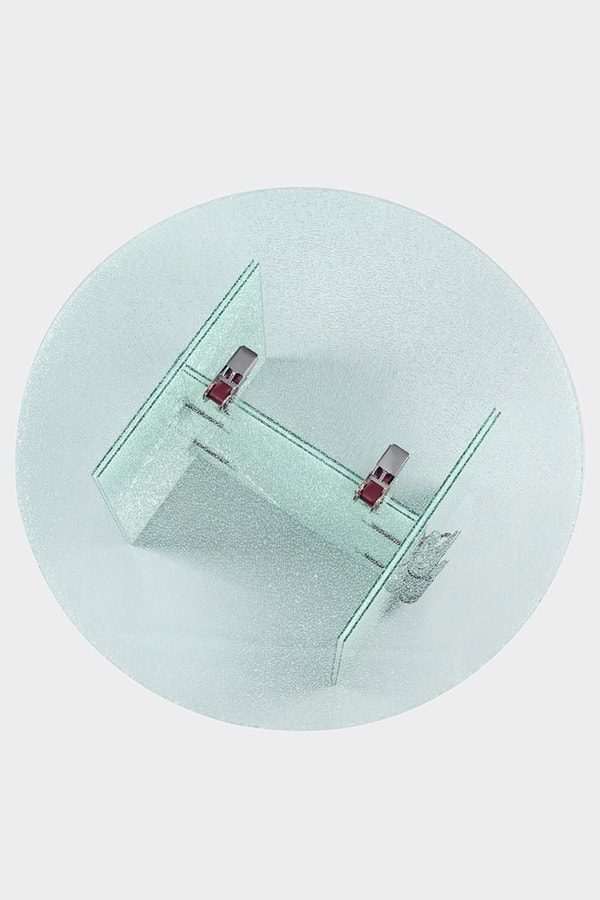 Jorge Penadés Has Made a Table From Broken Glass