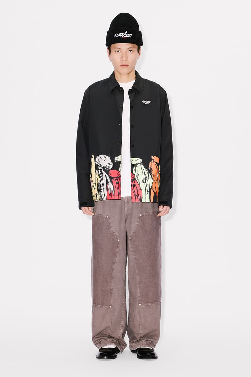 KENZO and Futura 2000 Expands Collaboration With Latest Drop nigo art archive streetwear spray paint