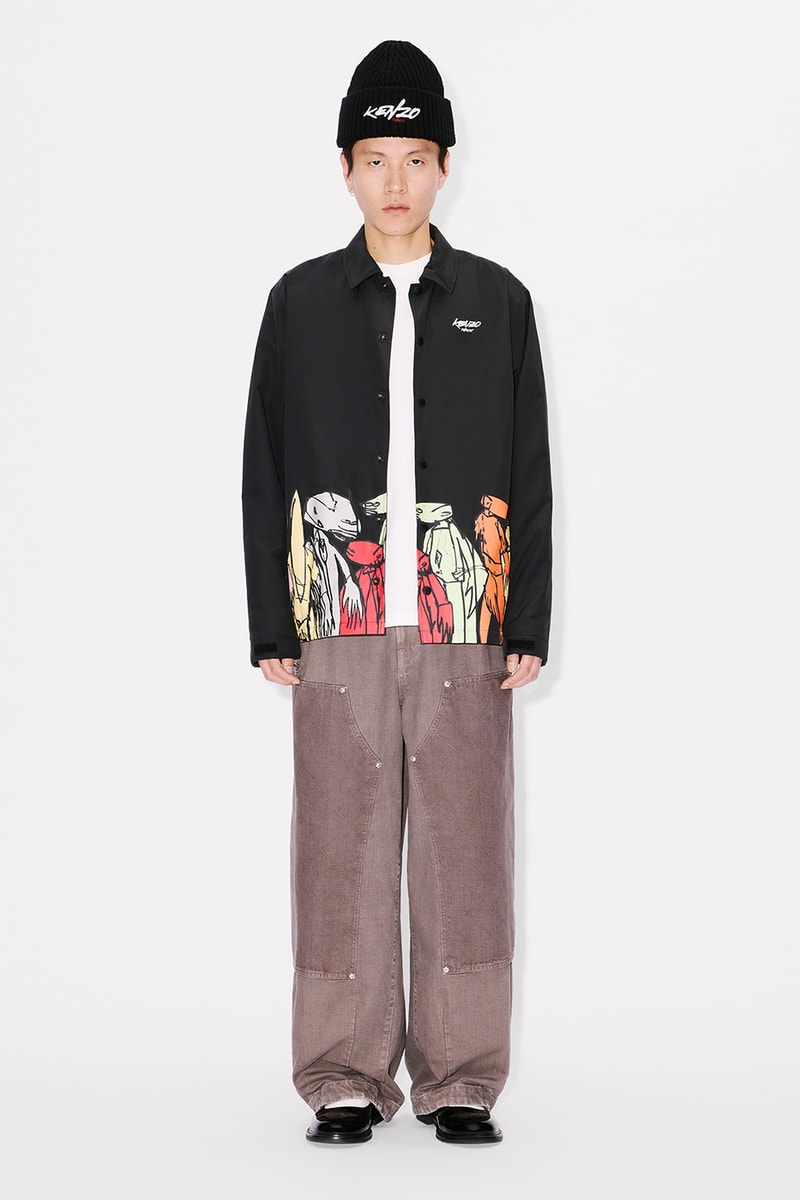 KENZO and Futura 2000 Expands Collaboration With Latest Drop nigo art archive streetwear spray paint