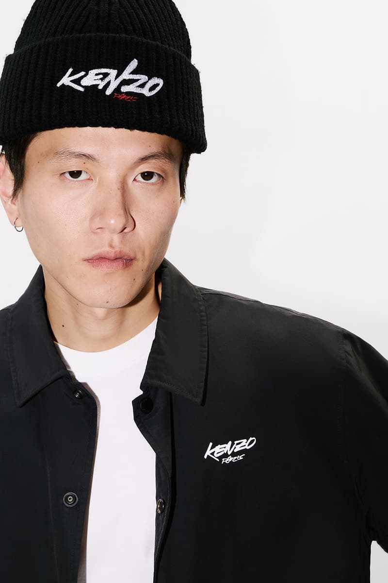 KENZO and Futura 2000 Expands Collaboration With Latest Drop nigo art archive streetwear spray paint