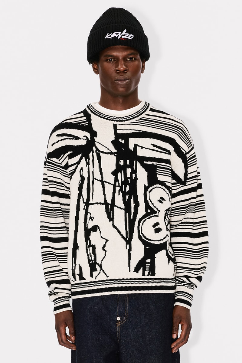 KENZO and Futura 2000 Expands Collaboration With Latest Drop nigo art archive streetwear spray paint