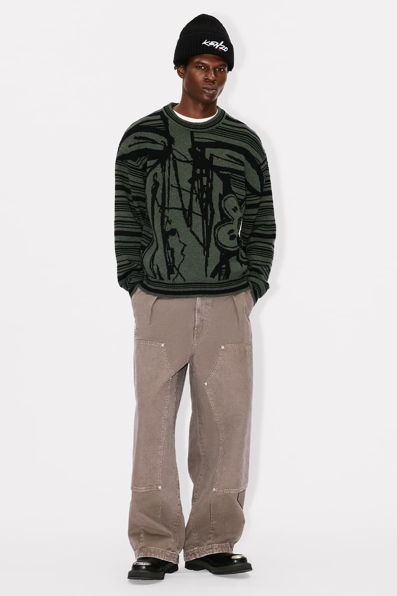 KENZO and Futura 2000 Expands Collaboration With Latest Drop nigo art archive streetwear spray paint