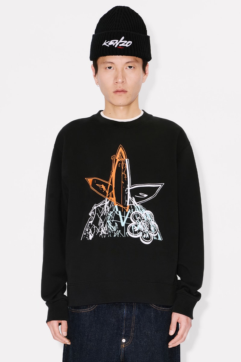 KENZO and Futura 2000 Expands Collaboration With Latest Drop nigo art archive streetwear spray paint