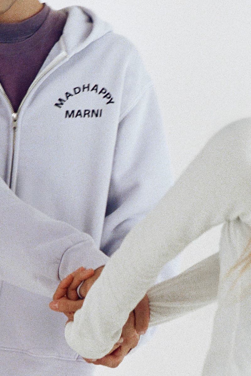 Marni and Madhappy Have a "Heart To Heart" for World Mental Health Day collab capsule hoodie release info