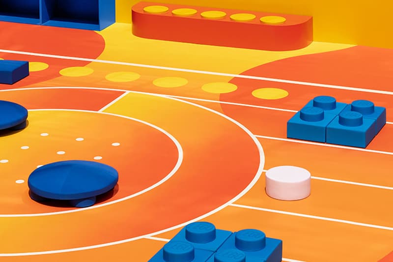 Nike and LEGO Remake Shanghai Playground with Modular Design baoshan no. 2 central primary ola shanghai design revolutionary sports movement collaboration