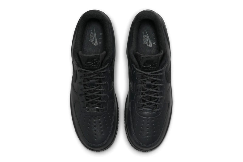 Official Look at the Vibram x Nike Air Force 1 Low GORE-TEX "Black" Off-Noir/Speed Yellow-Black HV5953-001