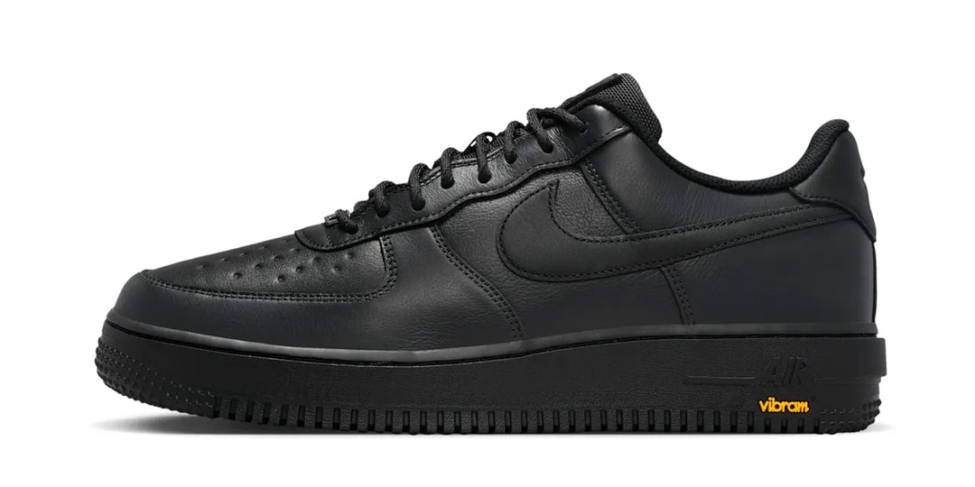 Official Look at the Vibram x Nike Air Force 1 Low GORE-TEX "Black"