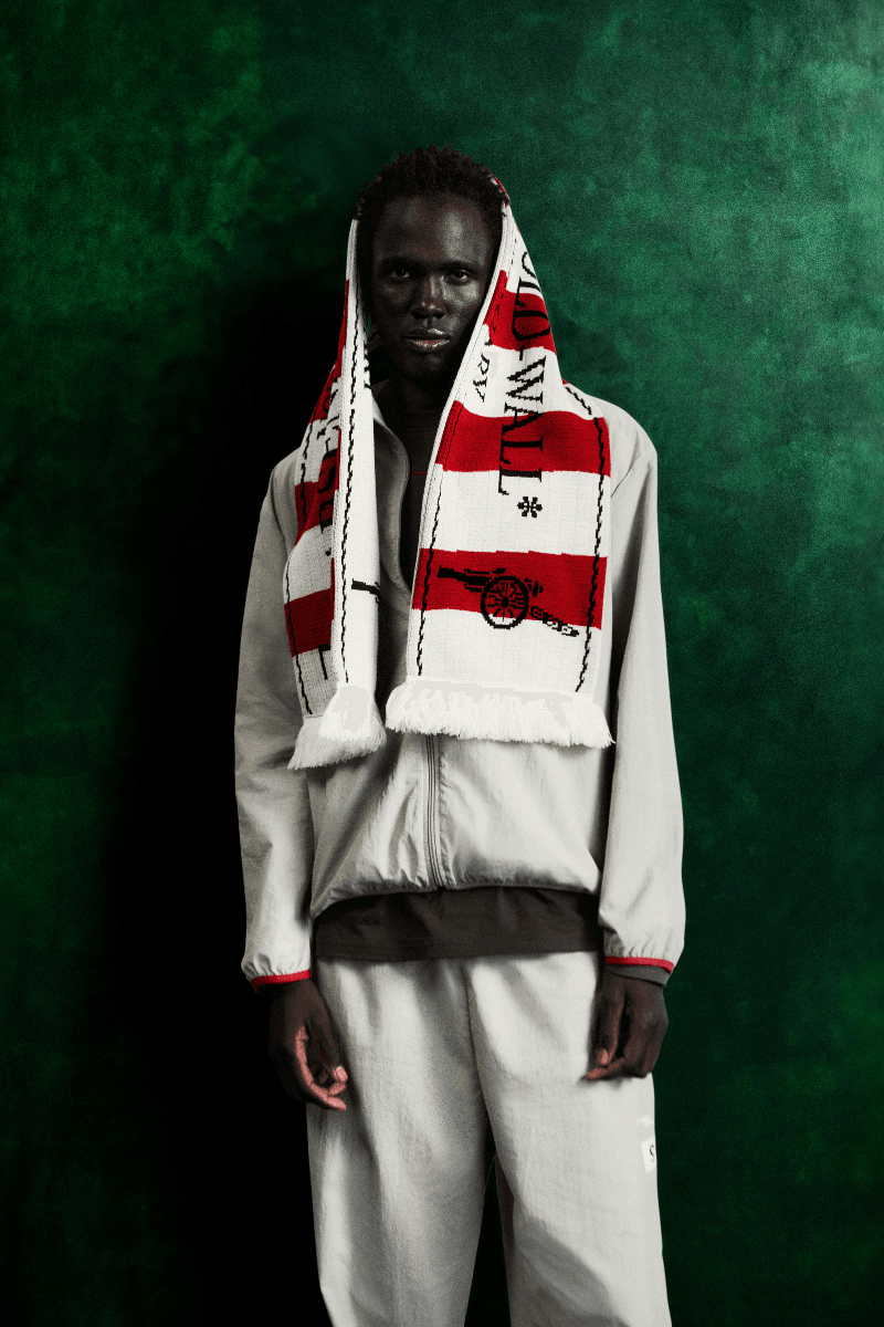 Arsenal and A-COLD-WALL Drop a Streetwear Collection Gunnersaurus Bukayo Saka, William Saliba, Declan Rice, Olivia Smith, Martin Ødegaard, Kyra Cooney-Cross and Taylor Hinds, Ethan Nwaneri, Katie McCabe