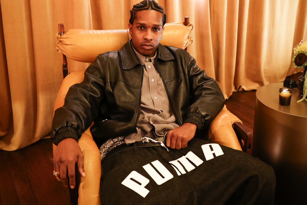 A$AP Rocky x PUMA: Built on Jazz in the Concrete Jungle collab fw25 release info interview asap rocky rapper rihanna baby rocki sneaker inhale mostro largest harlem new york nyc renaissance jungle jazz music don't be dumb collab moncler genius price jacket sneaker f1 