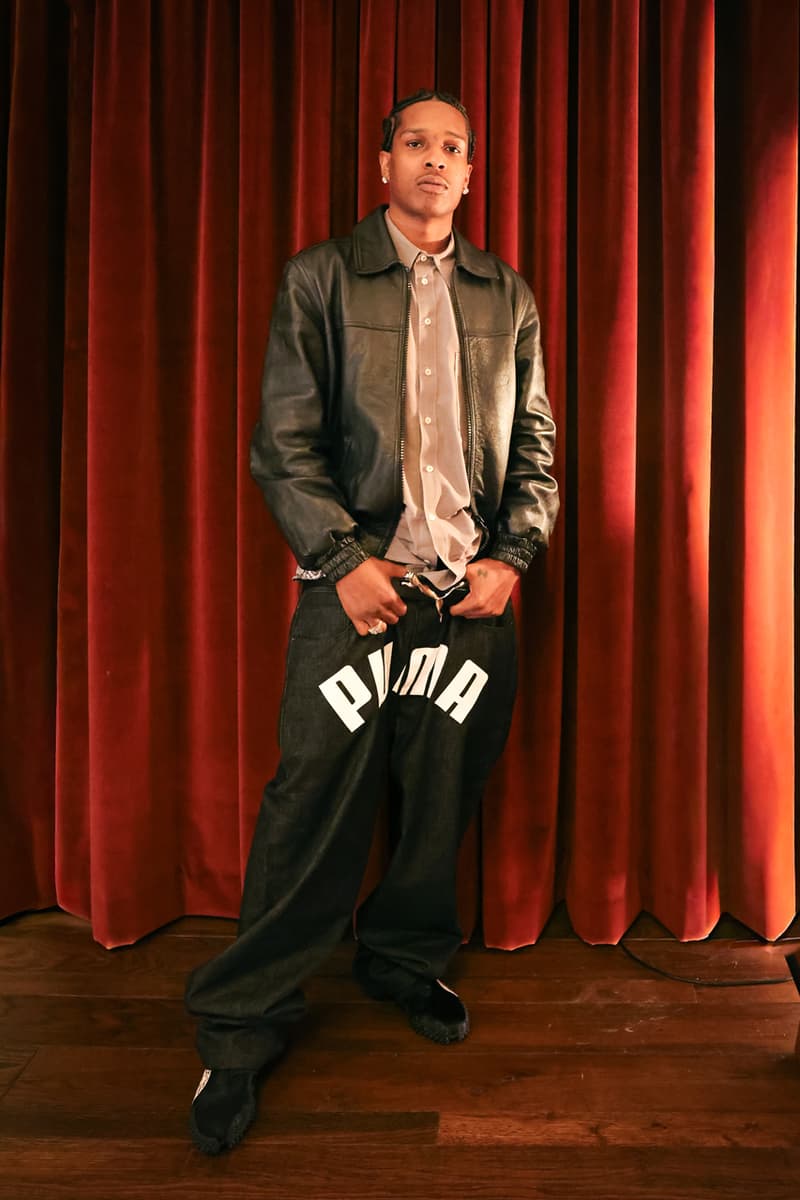 A$AP Rocky x PUMA: Built on Jazz in the Concrete Jungle collab fw25 release info interview asap rocky rapper rihanna baby rocki sneaker inhale mostro largest harlem new york nyc renaissance jungle jazz music don't be dumb collab moncler genius price jacket sneaker f1 