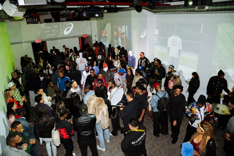 ASICS Stefon Diggs GEL-DS Trainer 14 Black White Colorways Campaign Launch Party 